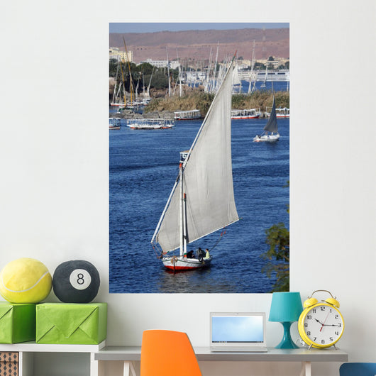 Fallucca Nile Aswan Wall Decal