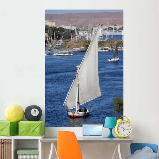 Fallucca Nile Aswan Wall Decal