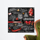 2014 Christmas Vintage Typograph Wall Decal