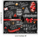 2014 Christmas Vintage Typograph Wall Decal
