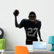 Quarterback American Throwing Football Wall Decal