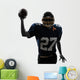 Quarterback American Throwing Football Wall Decal