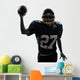 Quarterback American Throwing Football Wall Decal