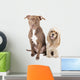 Pit Bull and English Wall Decal