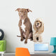 Pit Bull and English Wall Decal