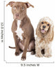 Pit Bull and English Wall Decal