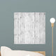 Seamless Texture White Wooden Wall Decal