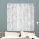 Seamless Texture White Wooden Wall Decal