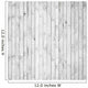 Seamless Texture White Wooden Wall Decal