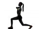 Woman Exercising Fitness Workout Wall Decal