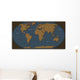 Map World Wall Decal