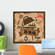 Vintage Beer Sign Wall Decal