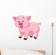Cute Pig Wall Decal