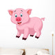 Cute Pig Wall Decal
