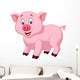 Cute Pig Wall Decal