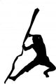 Silhouette Climber Wall Decal