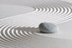 Japan Zen Garden Sand Wall Decal