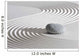 Japan Zen Garden Sand Wall Decal