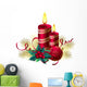 Christmas Candles Wall Decal