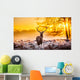 Red Deer Morning Sun Wall Decal
