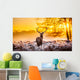 Red Deer Morning Sun Wall Decal