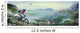 Cyclist Mountains Wall Decal
