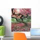 Old Japanese Red Laced Wall Decal