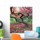 Old Japanese Red Laced Wall Decal