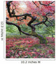Old Japanese Red Laced Wall Decal