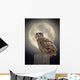 Owl Moonlight Wall Decal