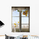 Autumn Landscape Viewed through Wall Decal