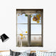 Autumn Landscape Viewed through Wall Decal
