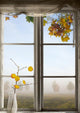 Autumn Landscape Viewed through Wall Decal