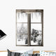 Winter Landscape Viewed through Wall Decal