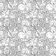Funny Monsters Seamless Pattern Wall Decal Design 2