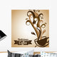 Coffee Design Wall Decal