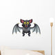 Cute Halloween Bat Cartoon Wall Decal