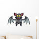 Cute Halloween Bat Cartoon Wall Decal