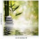 Abstract Zen Spa Bamboo Wall Decal