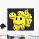 Smileys Showing Happy Positive Wall Decal