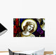 Stained Glass St Mary Wall Decal