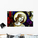Stained Glass St Mary Wall Decal