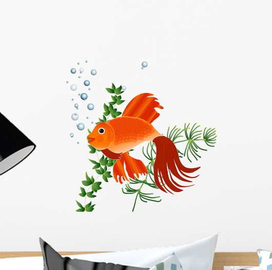 Goldfish Wall Decal Design 1