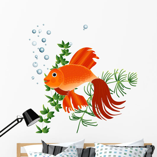 Goldfish Wall Decal Design 1