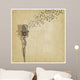 Vintage with Microphone Vector Wall Decal