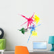 Multi-colored Blots Wall Decal