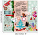 2014 Christmas Vintage typograph design elements: 