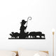 Hirte und Schafe Wall Decal