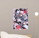 Close up of sea stones and shells Wall Mural