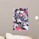 Close up of sea stones and shells Wall Mural